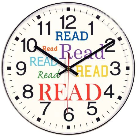 READ Wall Clock 305mm Diameter