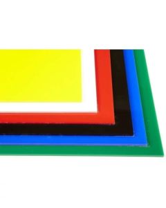 Cast Acrylic Sheet Opaque Assorted 1000 x 500 x 3mm