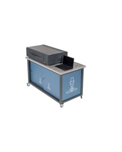 Akira™ Laser Cutting WorkStation - Smoke Blue/Concrete Grey