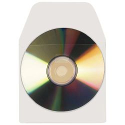 CD/DVD Pocket with Flap Self-adhesive