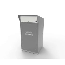 WF 100 book return with cart