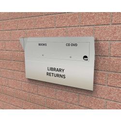 WF Wall mounted dual book return