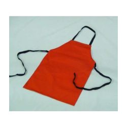 Junior Red Colourfast Apron Non-Adjustable Neck