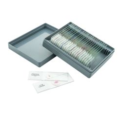 Microscope Slide Set - Basic, Set of 25