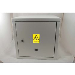 Radioactive Storage Cabinet, 380 x 380 x 380 mm