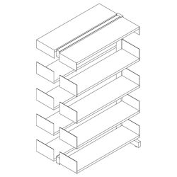 Cantilibra™ Double Sided Add-on Units