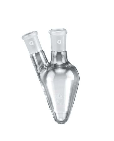 Pear-Shaped Semi-Micro Flask, Timstar, 50 mL