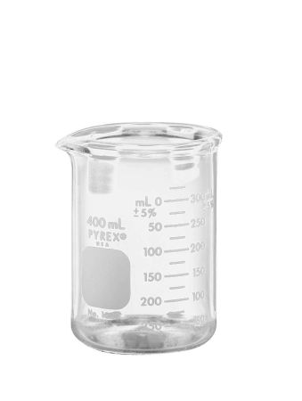 Pyrex Beakers, Heavy Duty, 400 mL