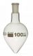 Pear-Shaped Semi-Micro Flask, Timstar, 100 mL