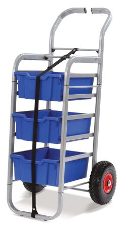 Rover Trolley, 3 Deep Royal Blue Trays