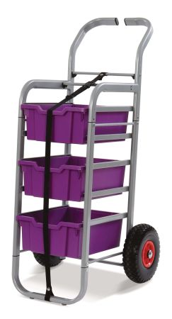 Rover Trolley, 2 Jumbo Royal Blue Trays