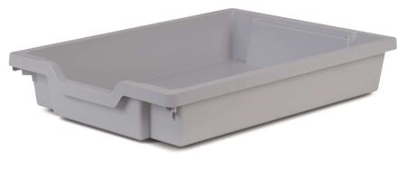 Shallow Tray, Light Grey