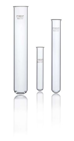 Medium Wall Test Tubes, Pyrex, 75 x 10 mm