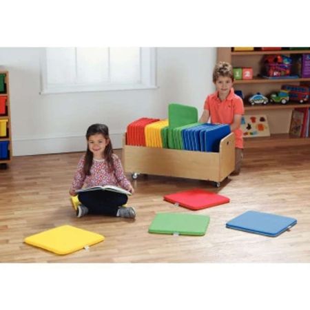 Rainbow Square Cushions & Tuf 2 Trolley - 32