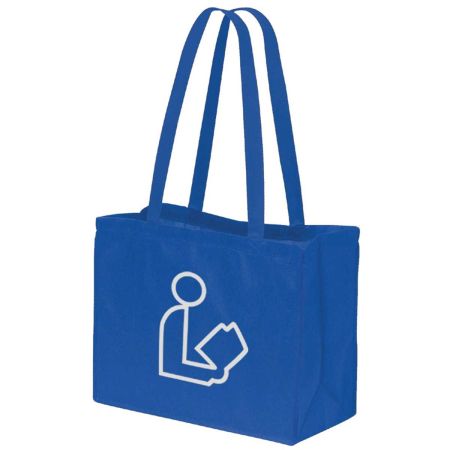 Library Logo Recycled Browsing Bag