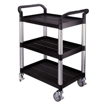 Utility Tray Trolley Large 3 Shelf