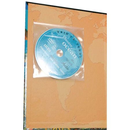 Self-adhesive pockets CD with flap (Pk/60)