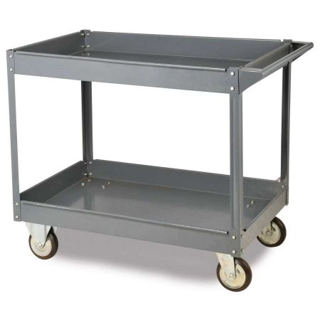 Steel 2 Shelf Trolley