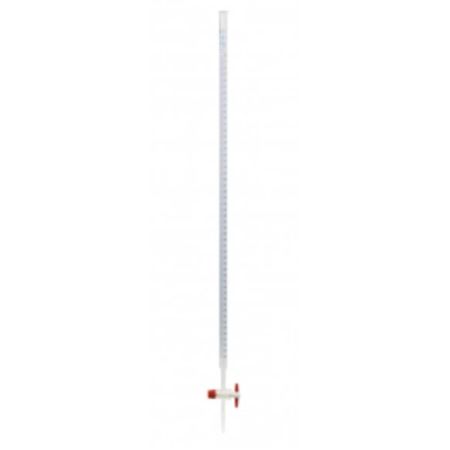 Burette, PTFE Stopcock , Blue Graduations, 50 mL