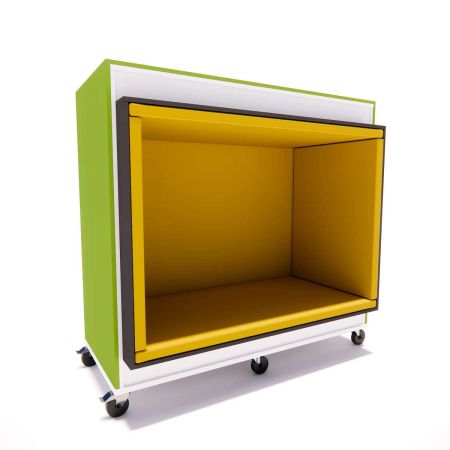 Everna™ Motion Duo Cave H1500mm - Kiwi Green / Ochre Cushions