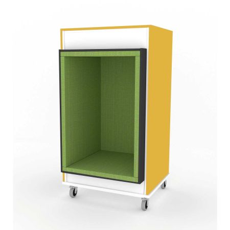 Everna™ Motion Solo Cave H1500mm - Curry Yellow / Kiwi Green Cushions