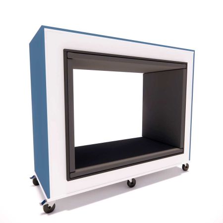 Everna™ Motion Duo Window H1500mm - Misty Blue / Slate Grey Cushions