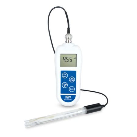 pH Meter with Interchangeable pH Electrode