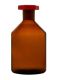 Timstar Amber Glass Reagent Bottle With Plastic Stopper