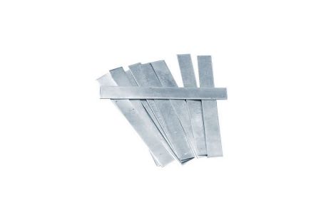 Electrodes, Strip Type, Zinc 100 X 10 mm