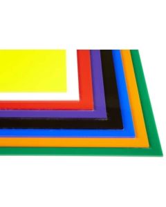 Cast Acrylic Sheet Opaque Assorted 600 x 400 x 3mm