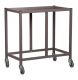 Trolley 2 Column, Under Bench, 10 Tropical Orange Trays