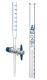 Burette, PTFE Stopcock, Blue Graduations, Class A, 50 mL