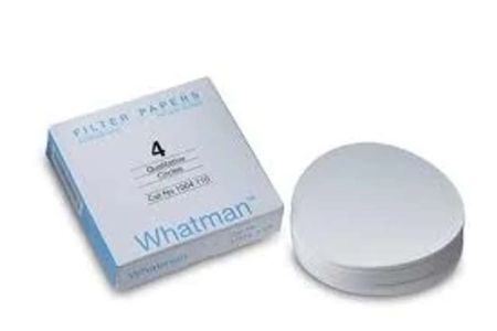 Filter Paper, Whatman, Grade No. 4, 125 mm