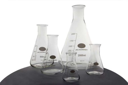 Academy Conical Flask, Wide Mouth, 100 mL