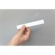 Card & Clear PVC for label holders (20mm x 150mm)