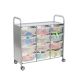 Callero Plus Trolley, 12 Deep Translucent Trays