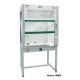 Airone 1000X2 fume cupboard for schools