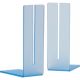 Book End Style Sign Holders Perspex Set/2