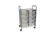 Callero Plus Trolley, 8 Deep Translucent Trays