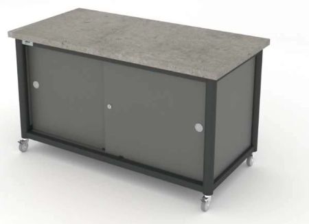 Akira� StorageBench - Onyx Grey/Concrete Grey