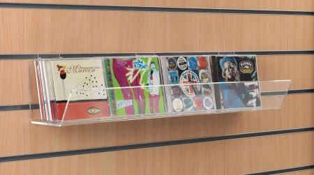 Slatwall CD Rack