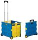 Foldable Box Trolley - Blue & Yellow