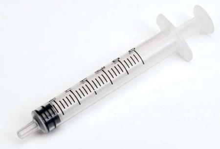 Disposable sterile syringe