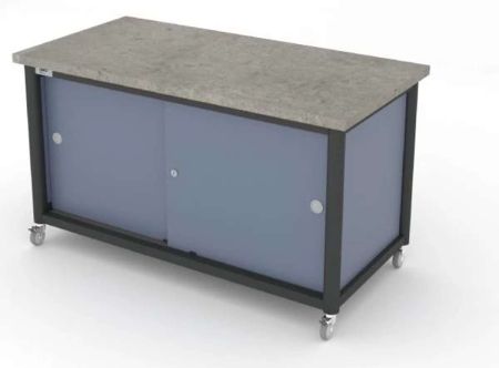 Akira� StorageBench - Smoke Blue/Concrete Grey