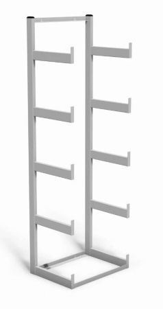 Horizontal Storage Rack Grey