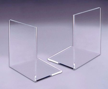 Acrylic Book Ends - Set of 2