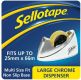 Sellotape Chrome Dispenser, Large