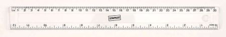 Clear Ruler, 300 mm