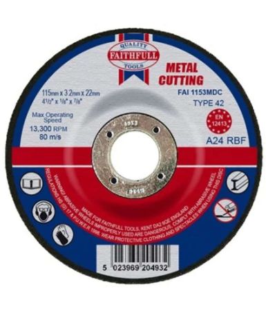 Cutting Disc Metal 115 x 3.2mm