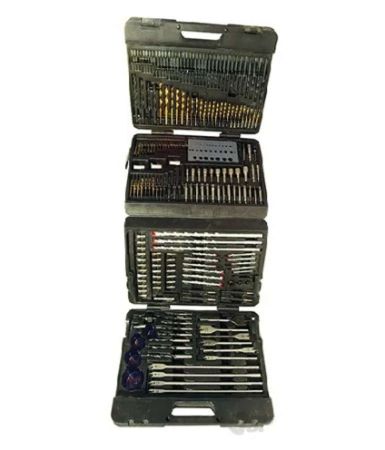 Drill Bit and Carry Case 204 Piece Set